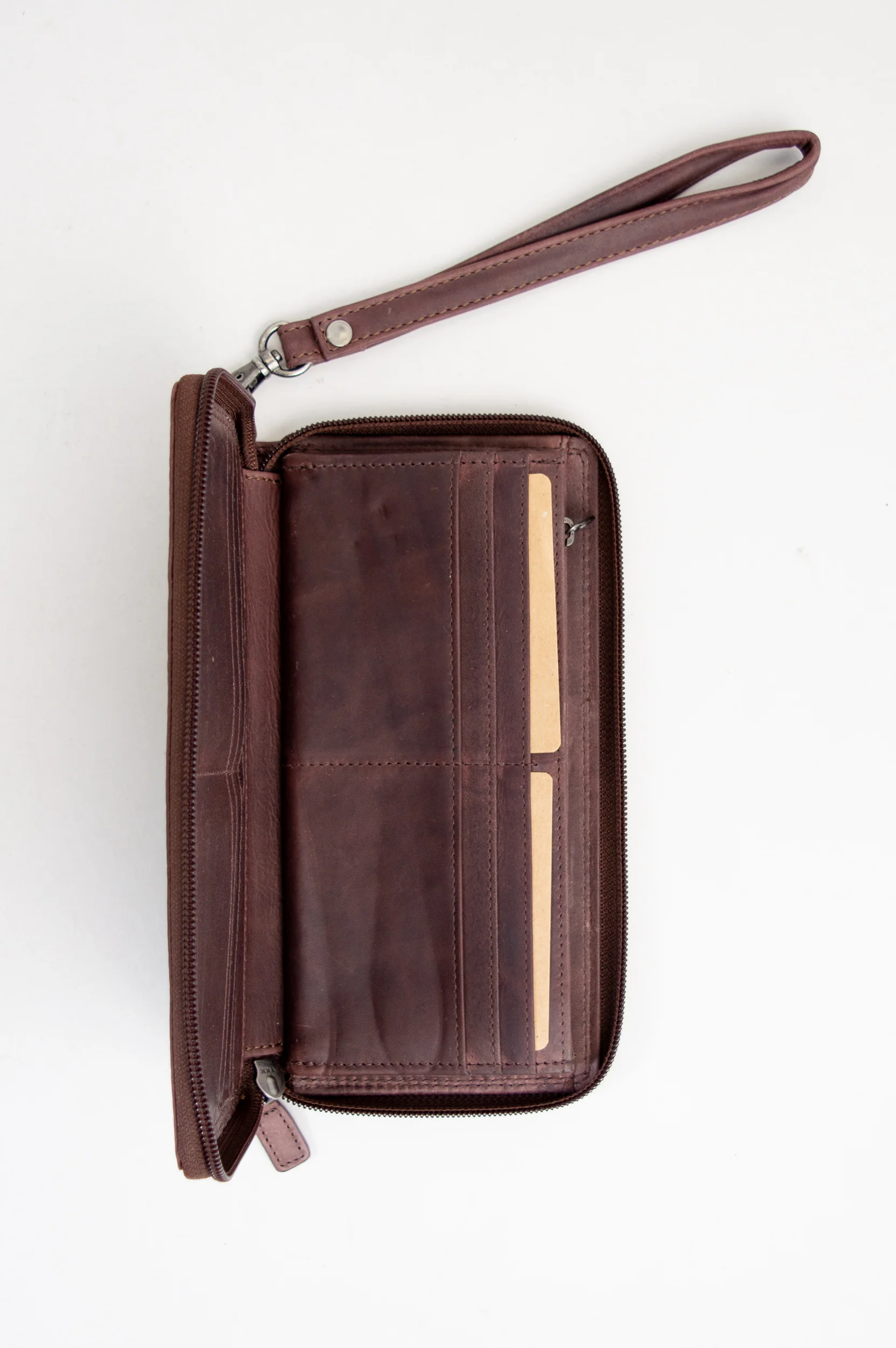 Adrian Klis 195 Wallet, Brown, Buffalo Leather - Image 4