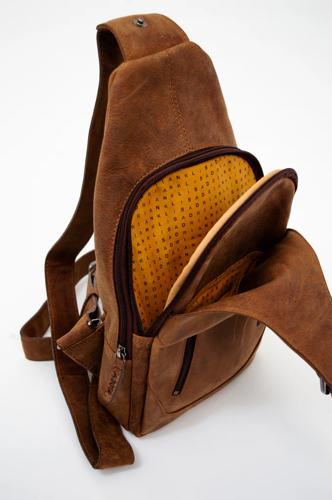 Adrian Klis 2854 Sling Bag, Buffalo Leather - Image 7