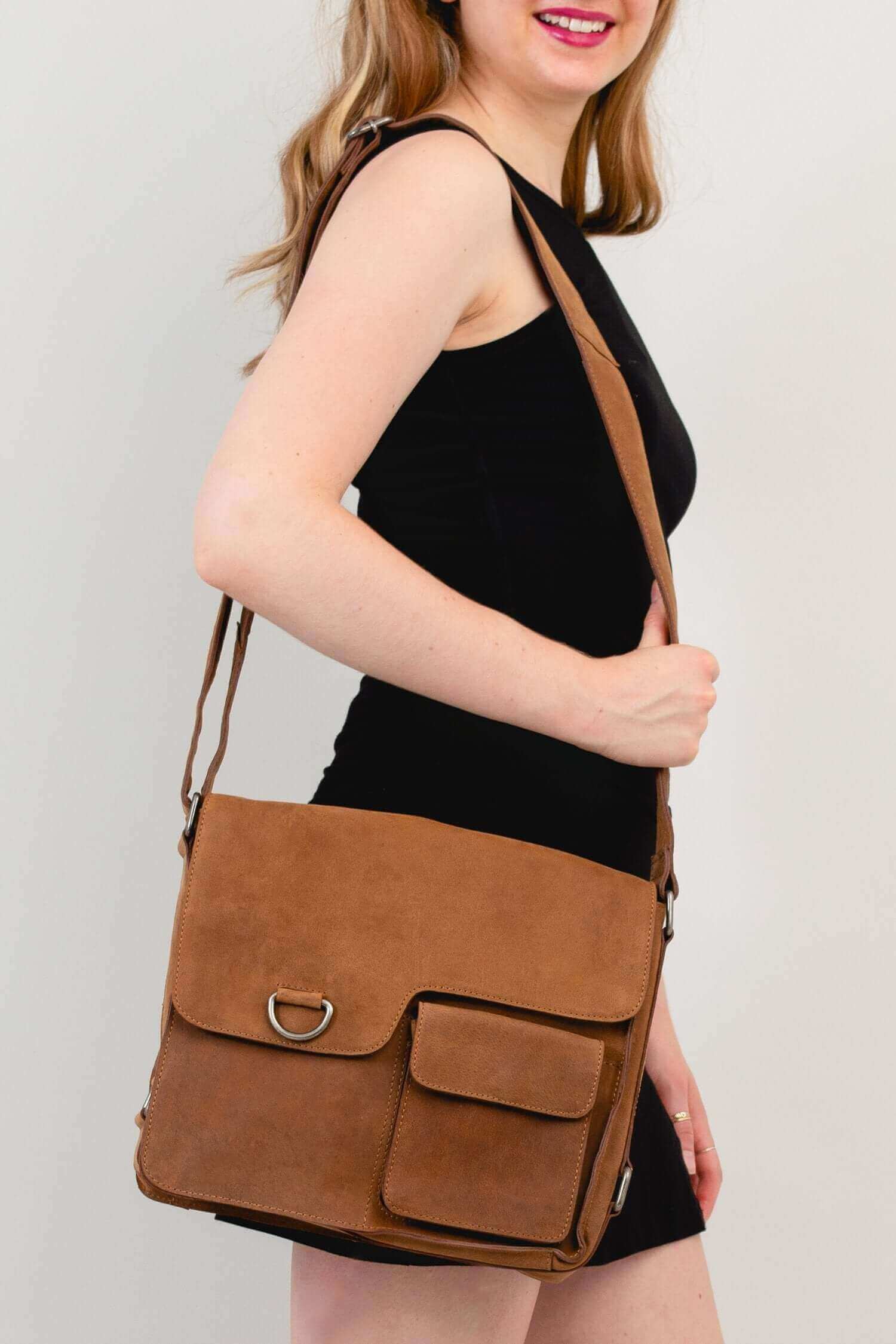 Adrian Klis 2732, Shoulder Bag, Buffalo Leather - Image 2