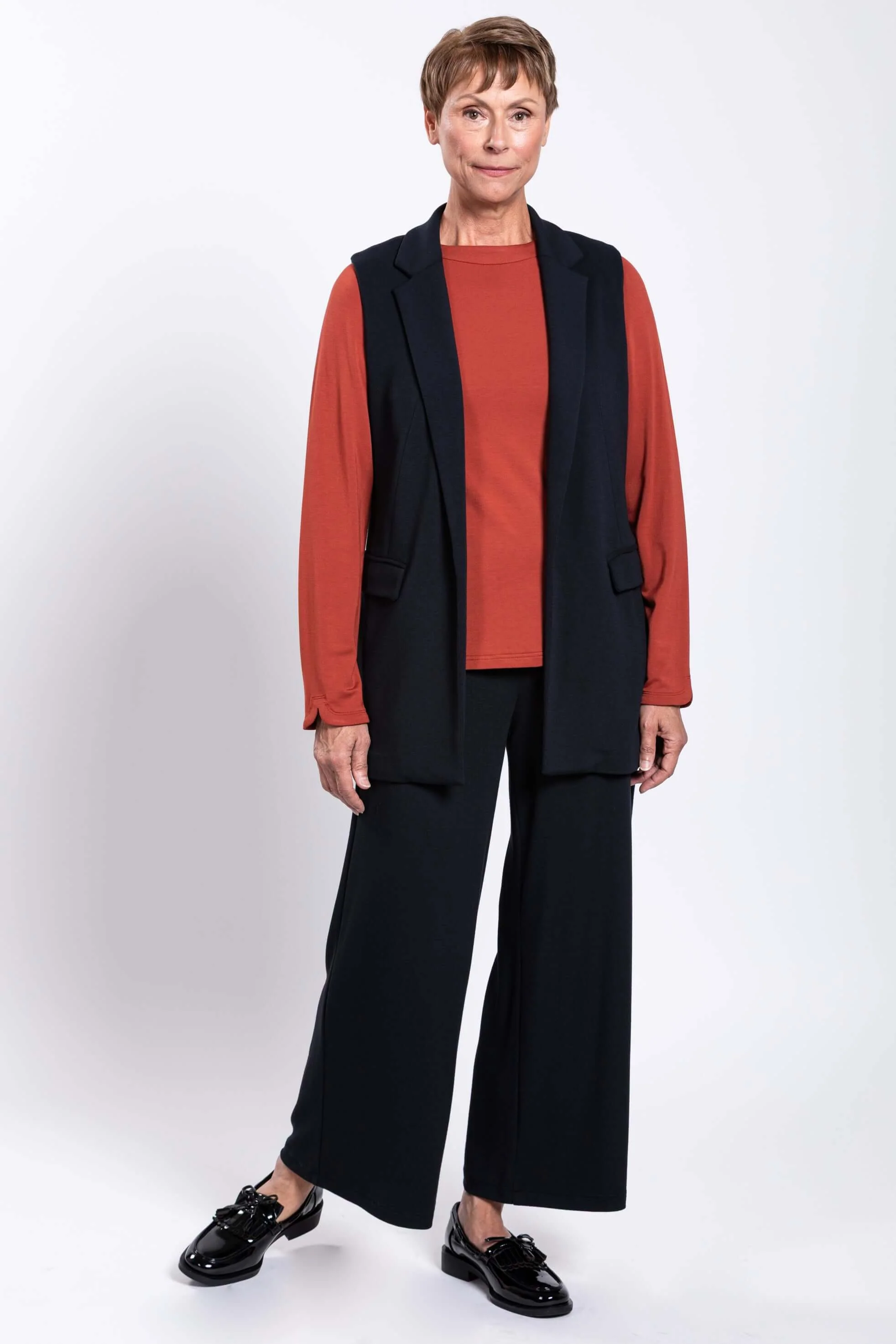 Ana Vest, Black, Modal - Image 3