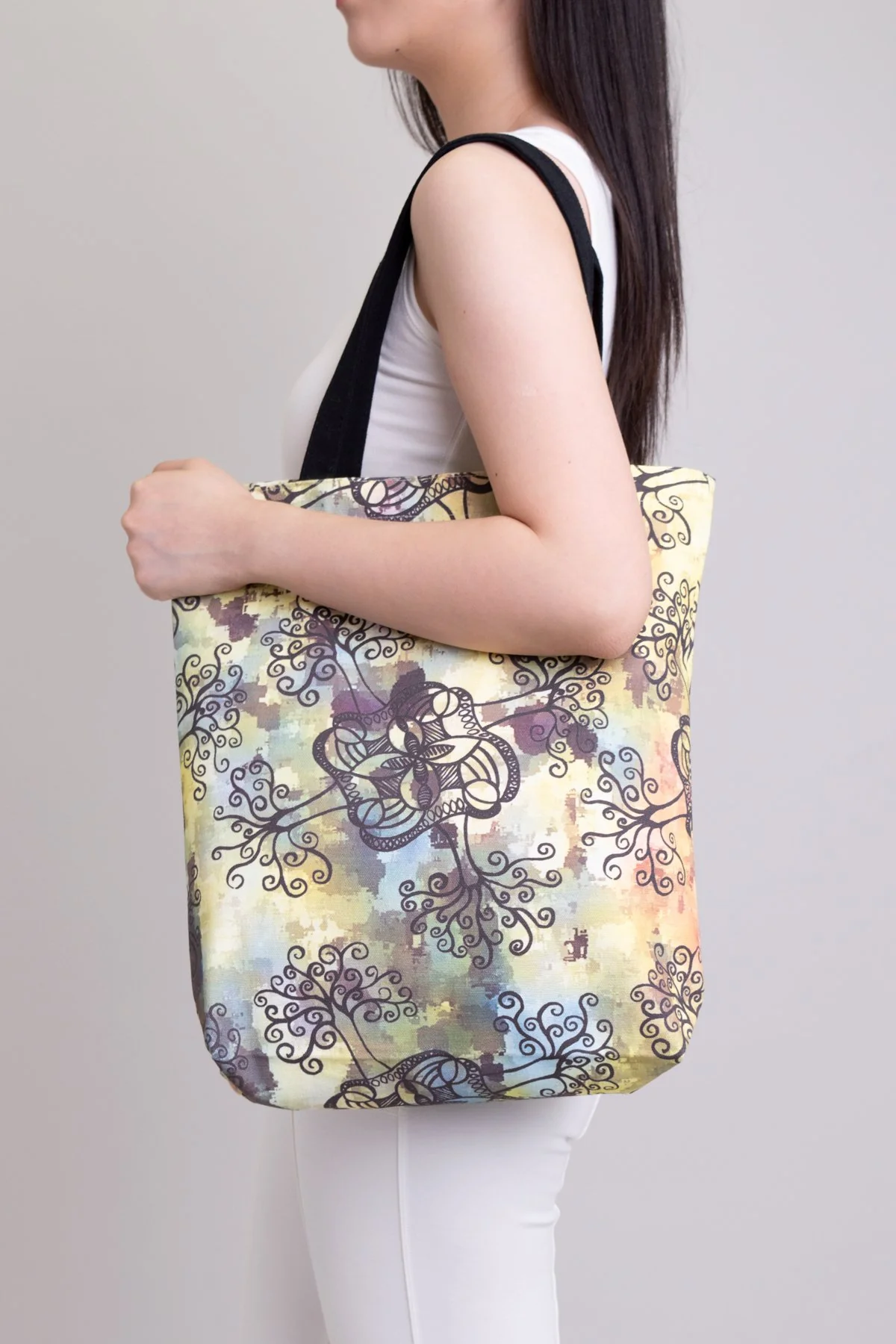 Totebag, Camouflage, Cotton - Image 3