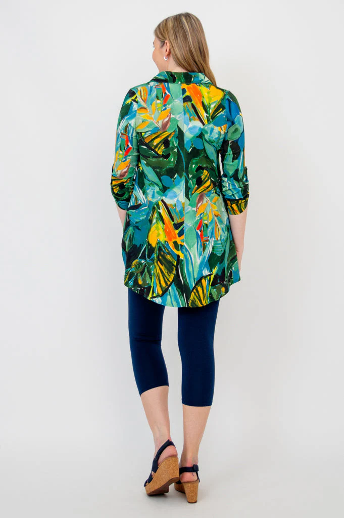 Celine Blouse, Greenroom, Linen Bamboo - Final sale - Image 6