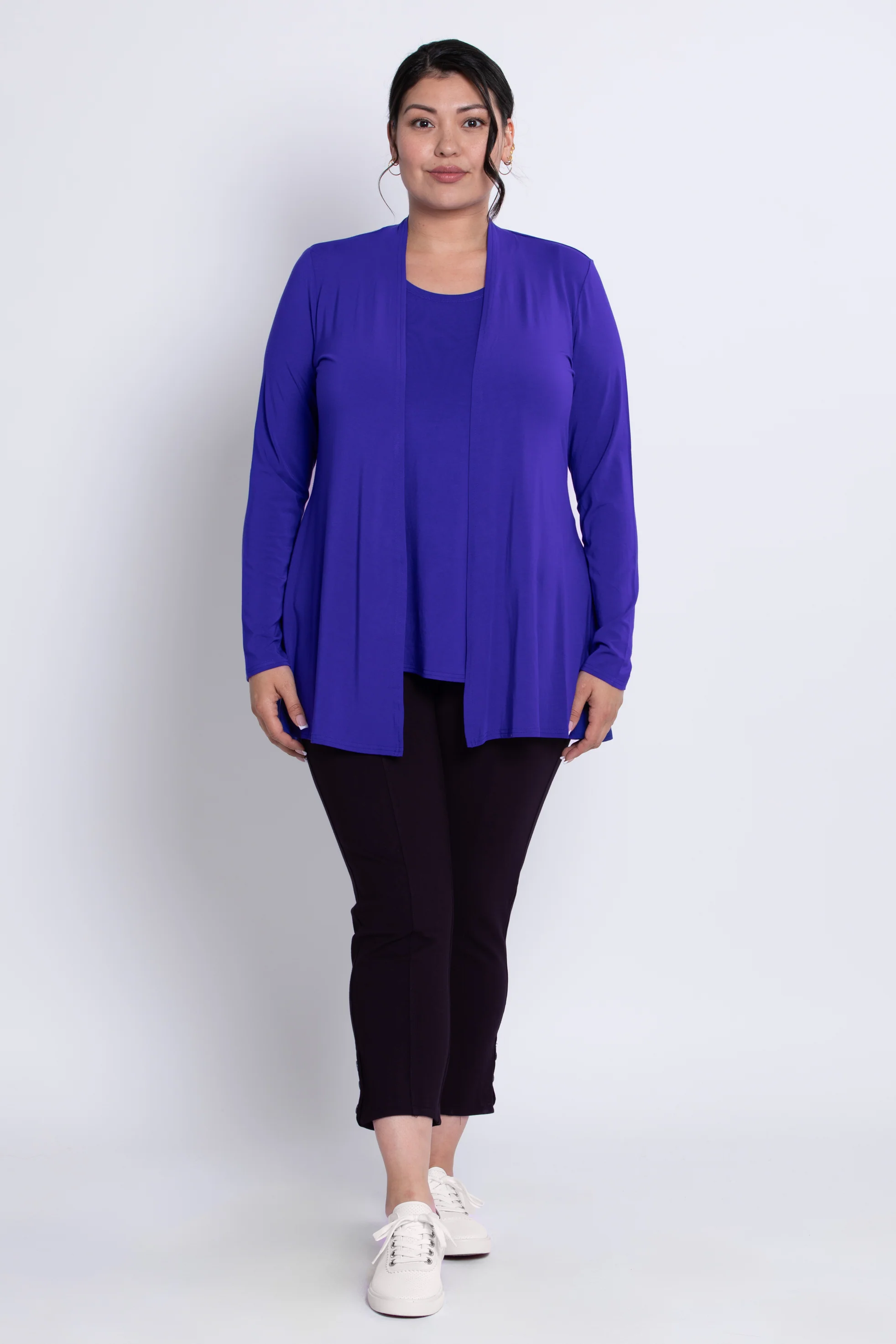 Chopra Jacket, Violet, Bamboo - Final Sale - Image 4