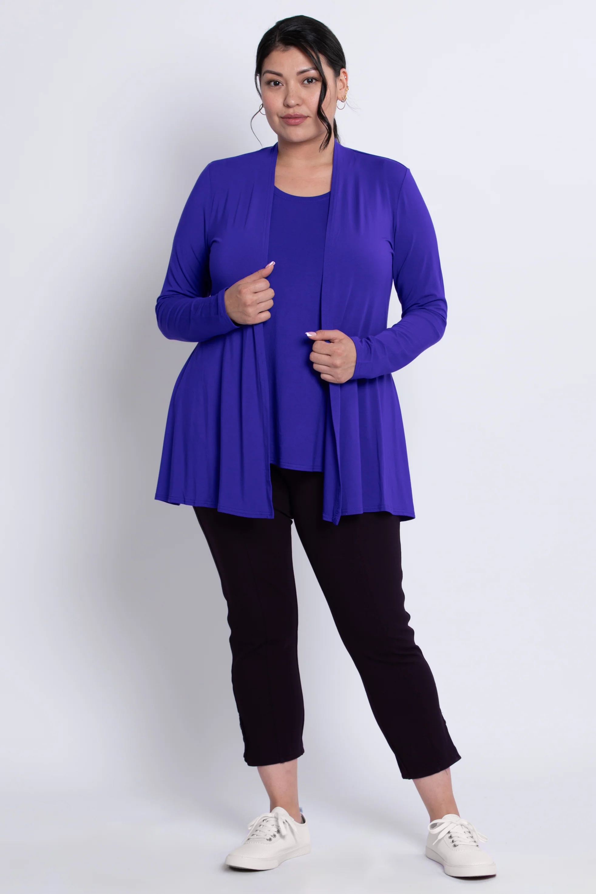 Chopra Jacket, Violet, Bamboo - Final Sale - Image 5