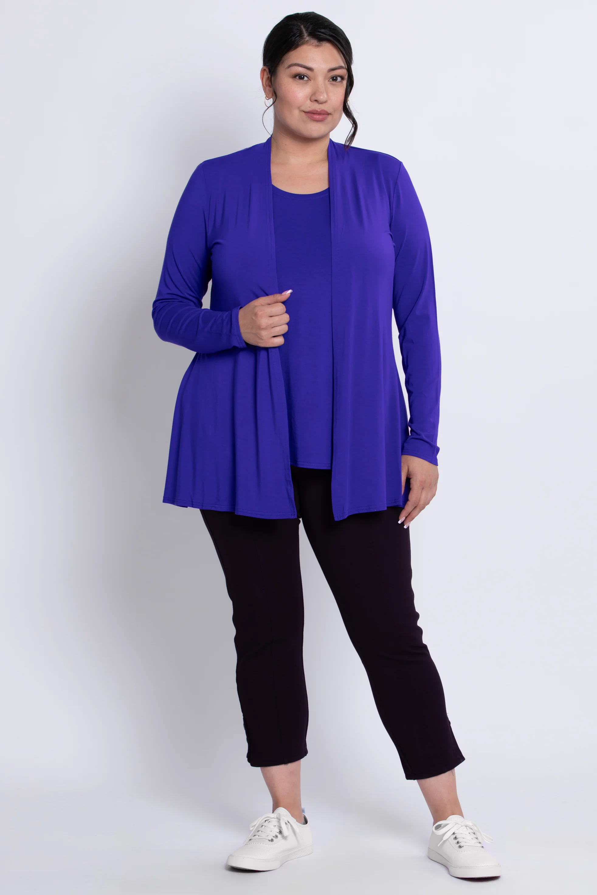 Chopra Jacket, Violet, Bamboo - Final Sale - Image 6