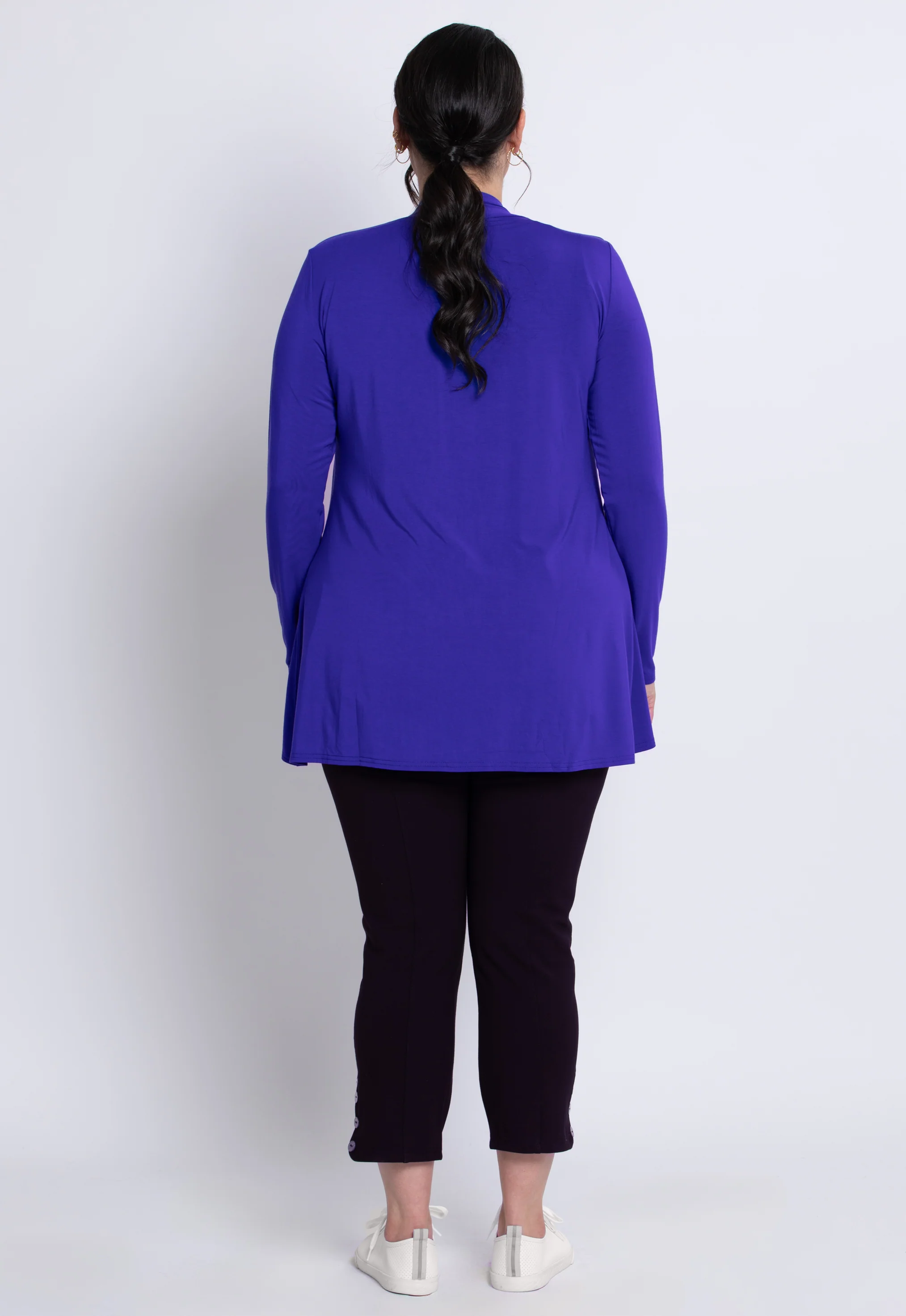 Chopra Jacket, Violet, Bamboo - Final Sale - Image 7