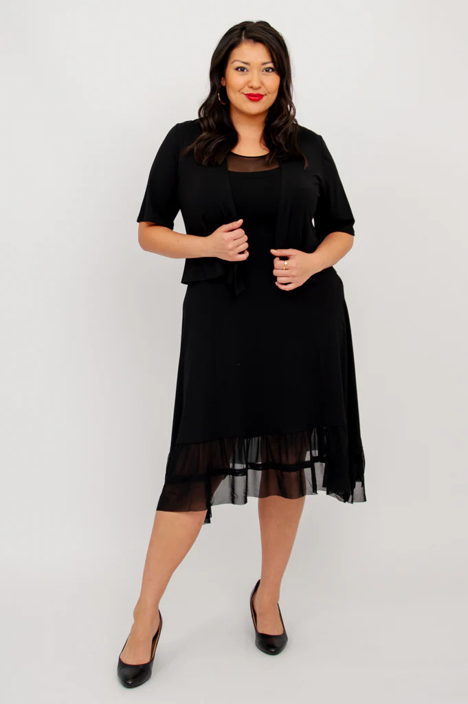 Doda Jacket, Black, Bamboo - Image 6