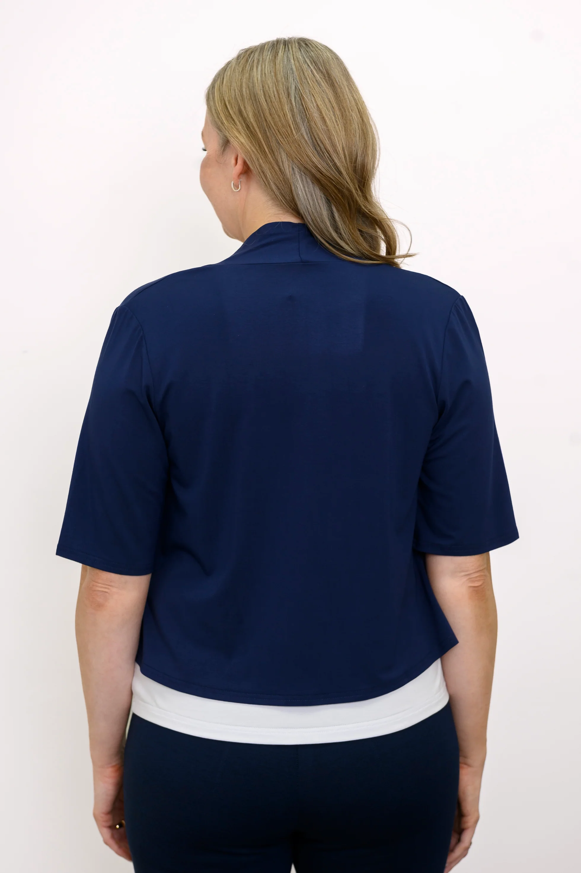 Doda Jacket, Indigo, Bamboo - Image 7