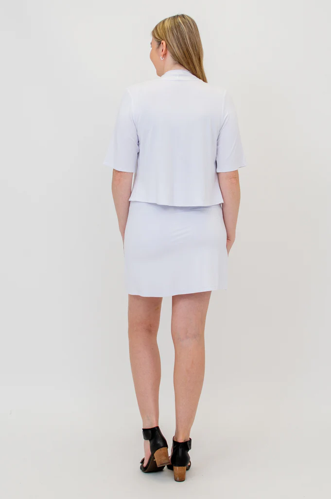 Doda Jacket, White, Bamboo - Image 9