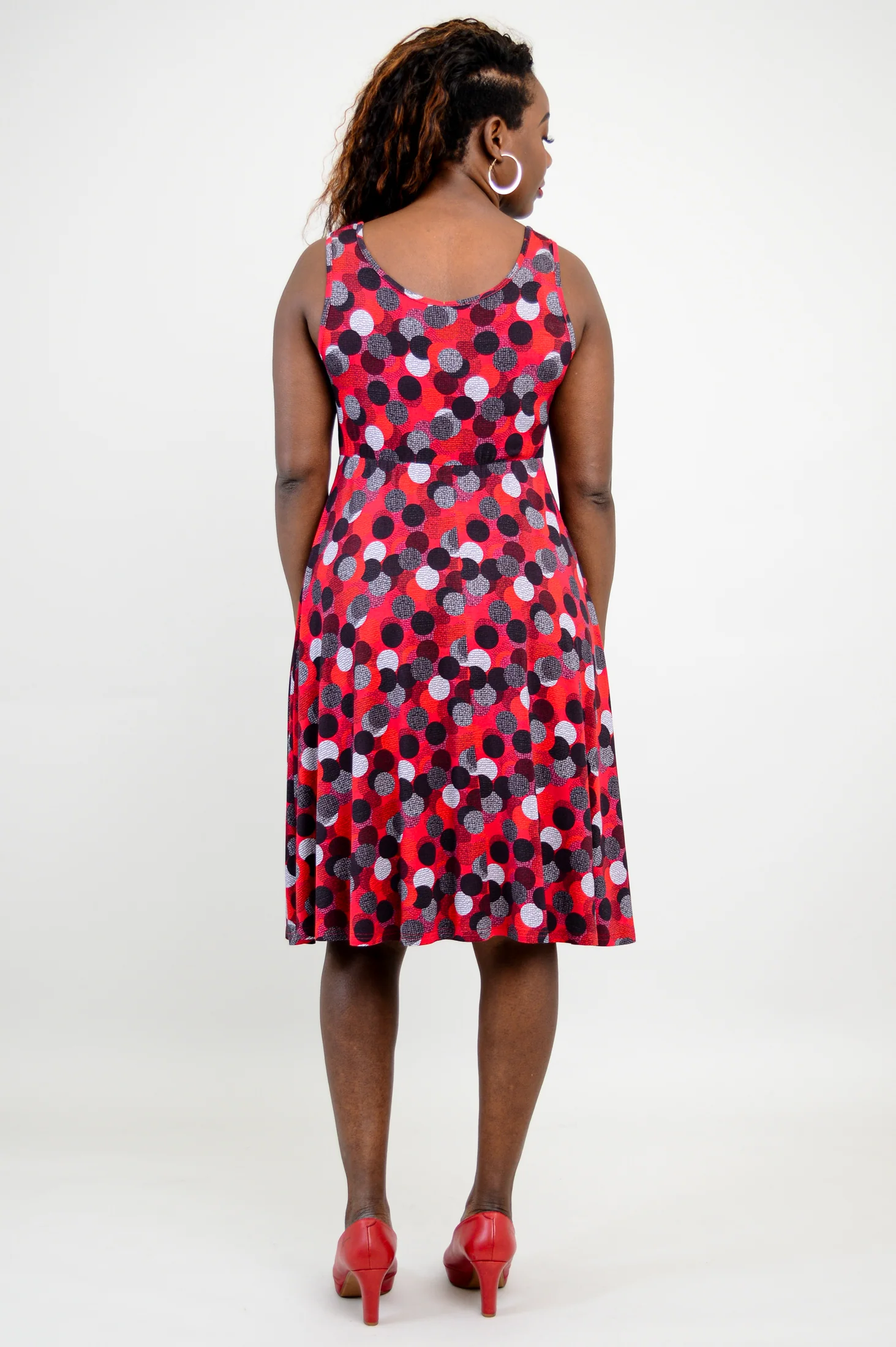 Genesis Dress, Polka Dance, Bamboo- Final Sale - Image 14
