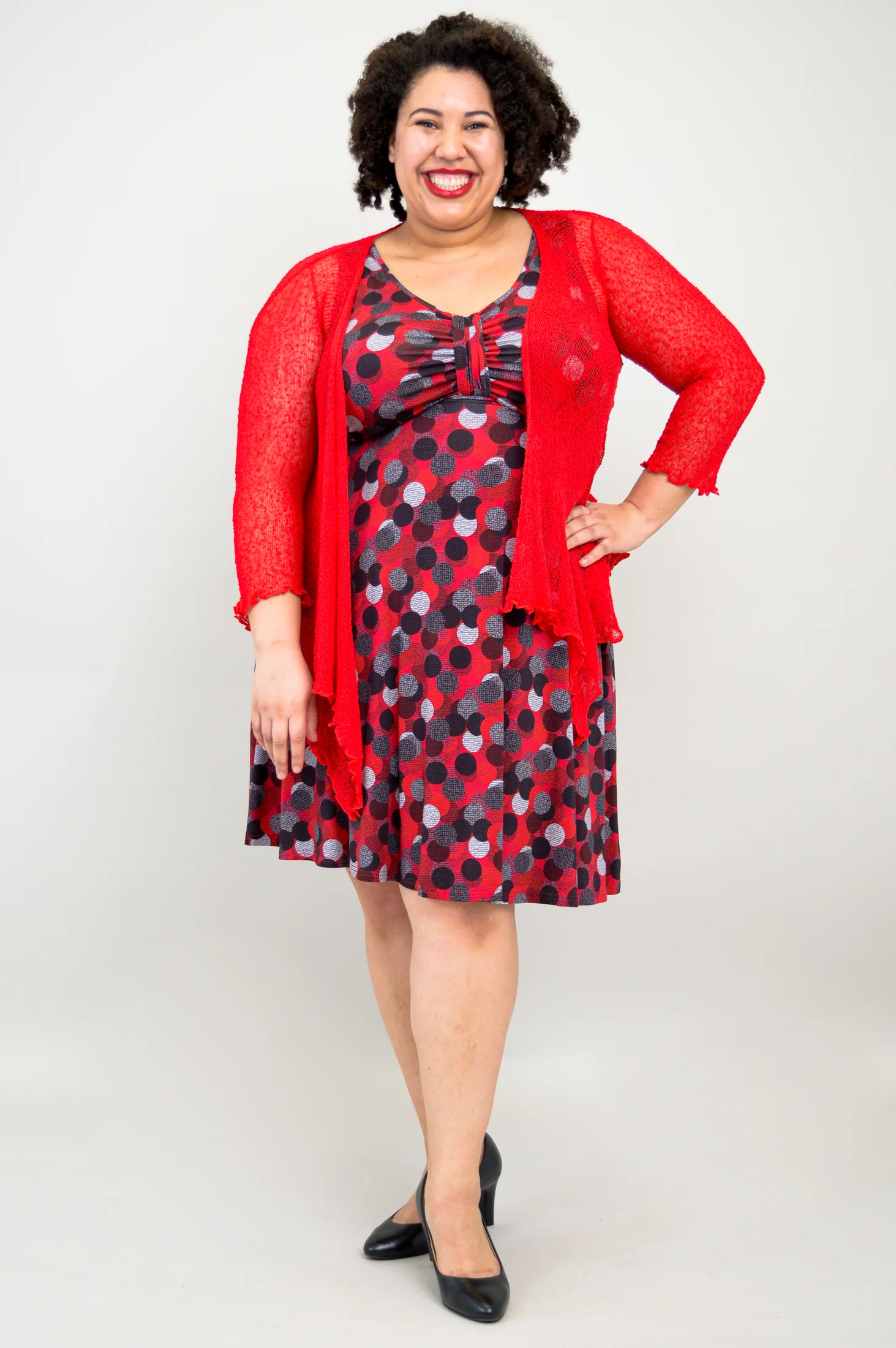 Genesis Dress, Polka Dance, Bamboo- Final Sale - Image 7