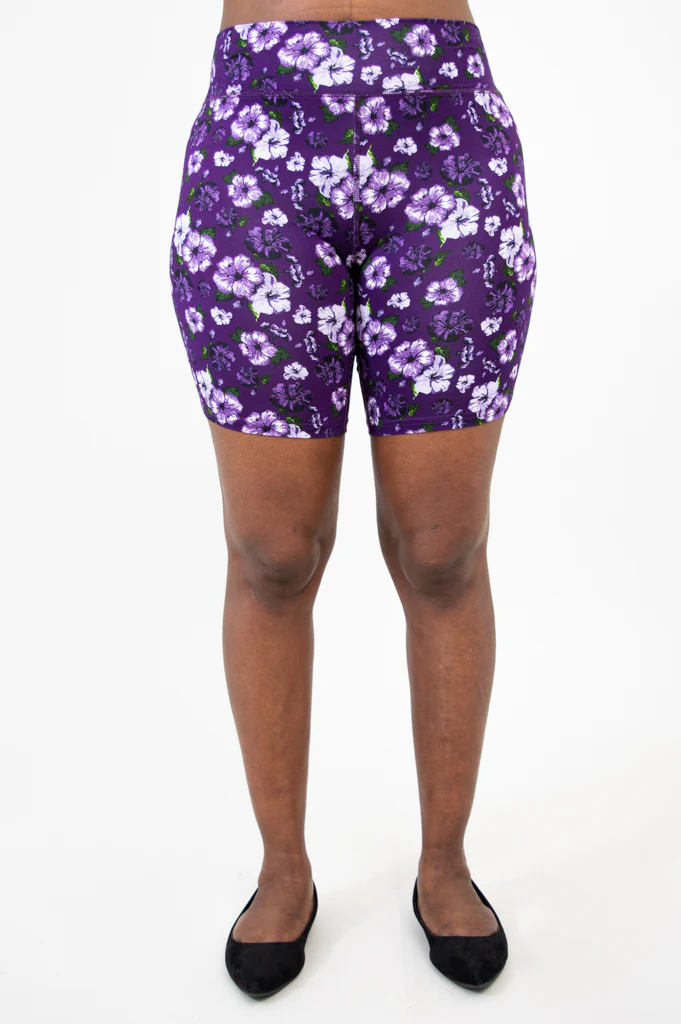 Hallie Shorts, Hibiscus, Bamboo - Image 3