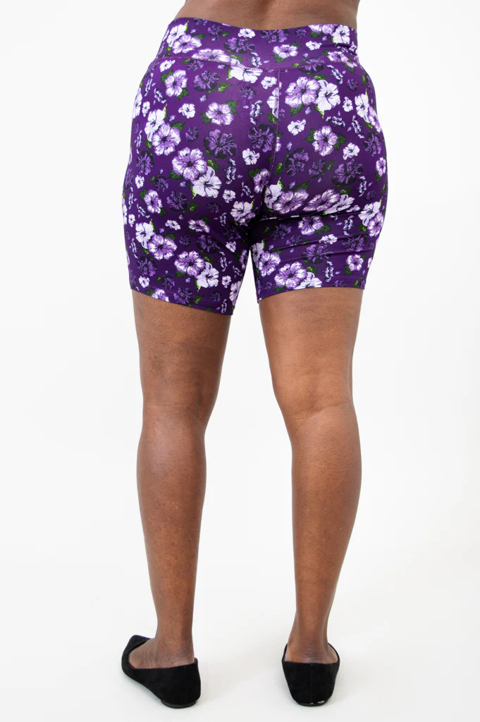 Hallie Shorts, Hibiscus, Bamboo - Image 4