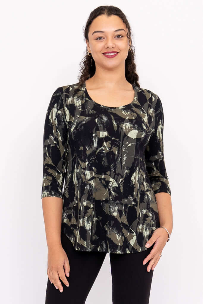 Jazz 3/4 Top, Khaki Oak, Bamboo
