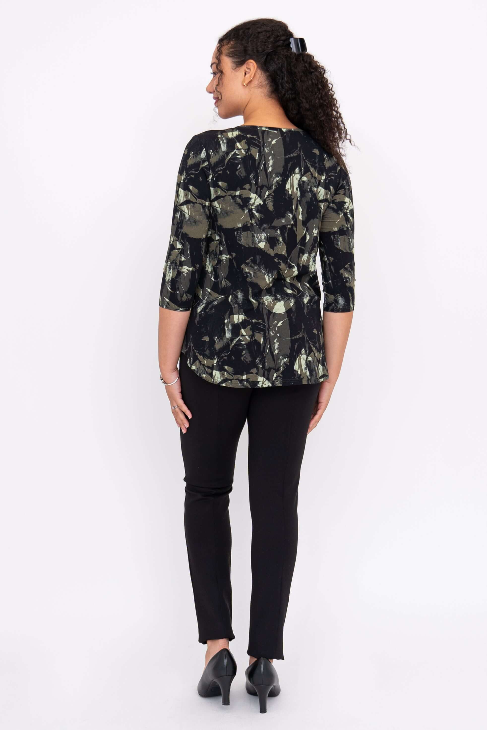 Jazz 3/4 Top, Khaki Oak, Bamboo - Image 5