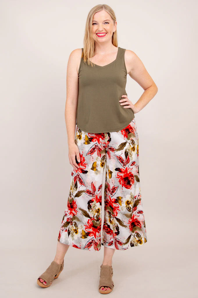 Landon Capri, Floral Youth, Linen Bamboo - Final Sale - Image 11