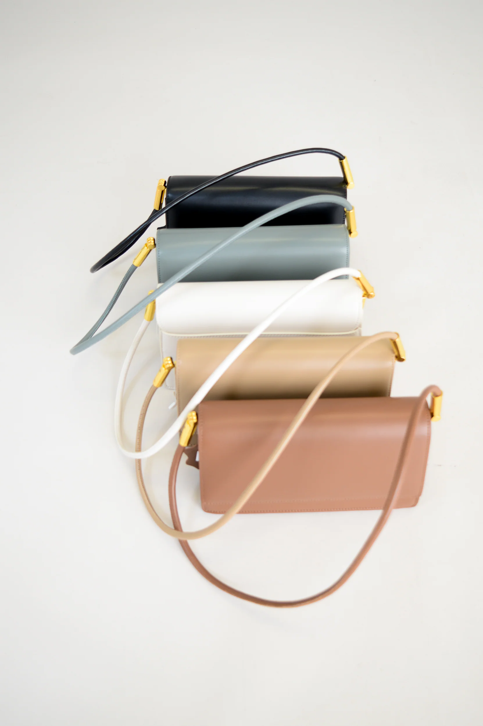 Lina Bag, Beige, Leather - Image 7