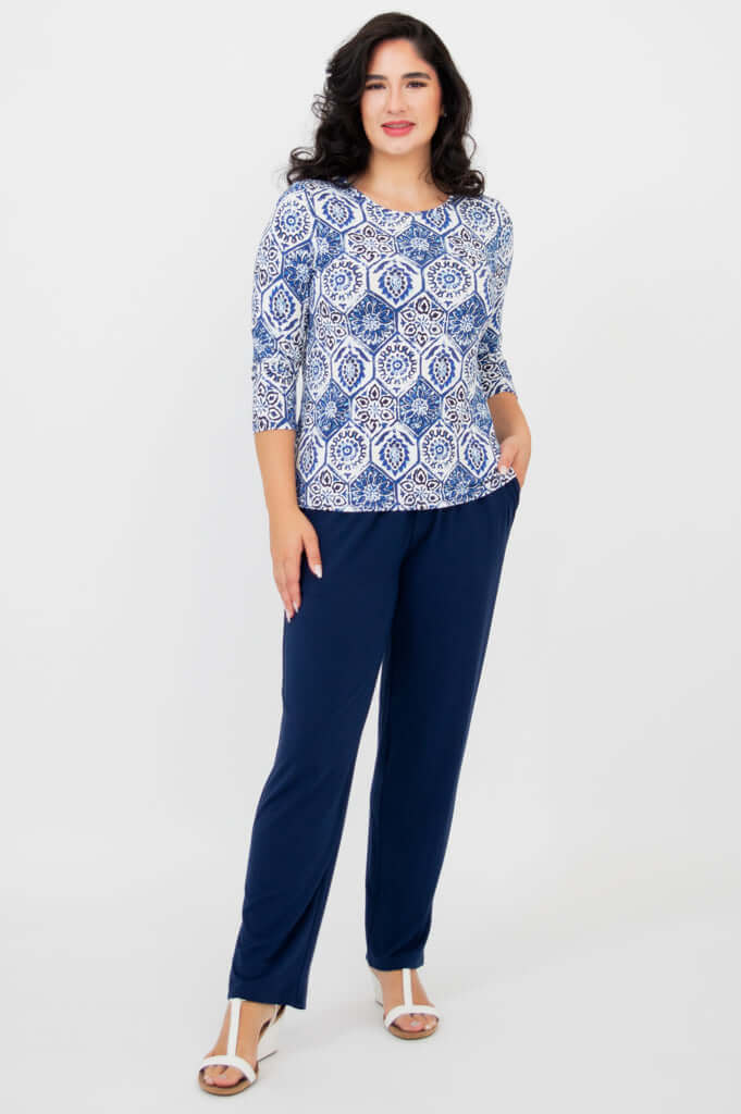 Margorie Top, Zesty, Bamboo - Image 2