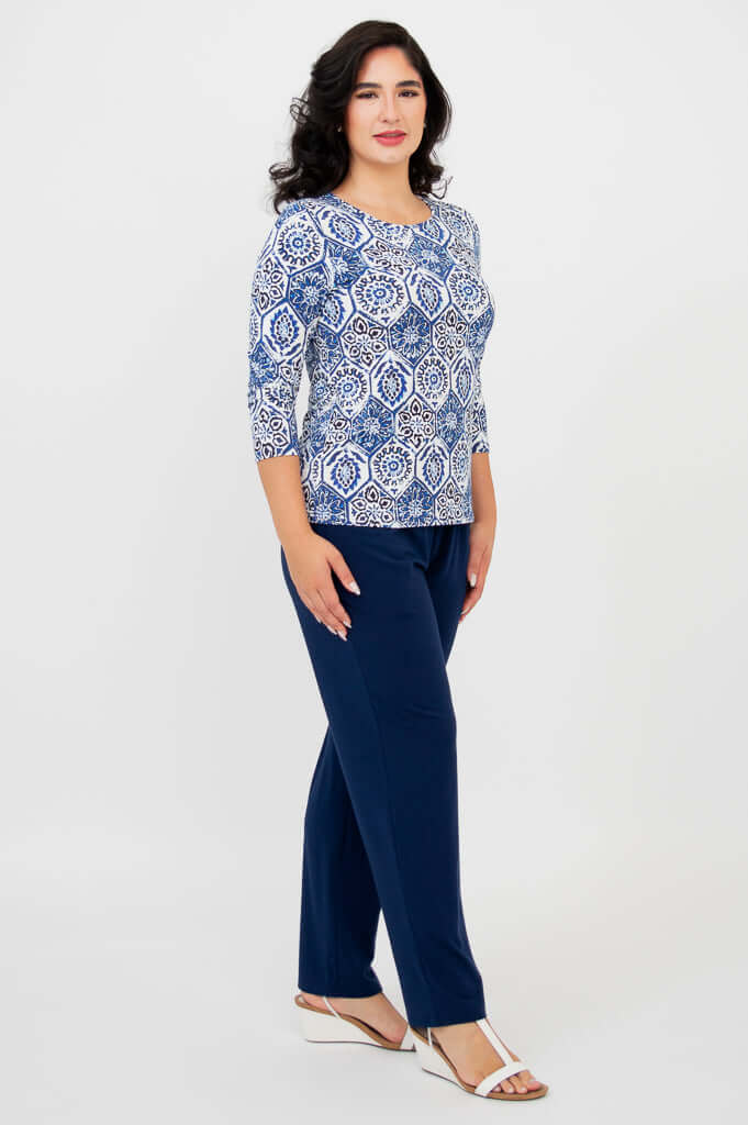 Margorie Top, Zesty, Bamboo - Image 3
