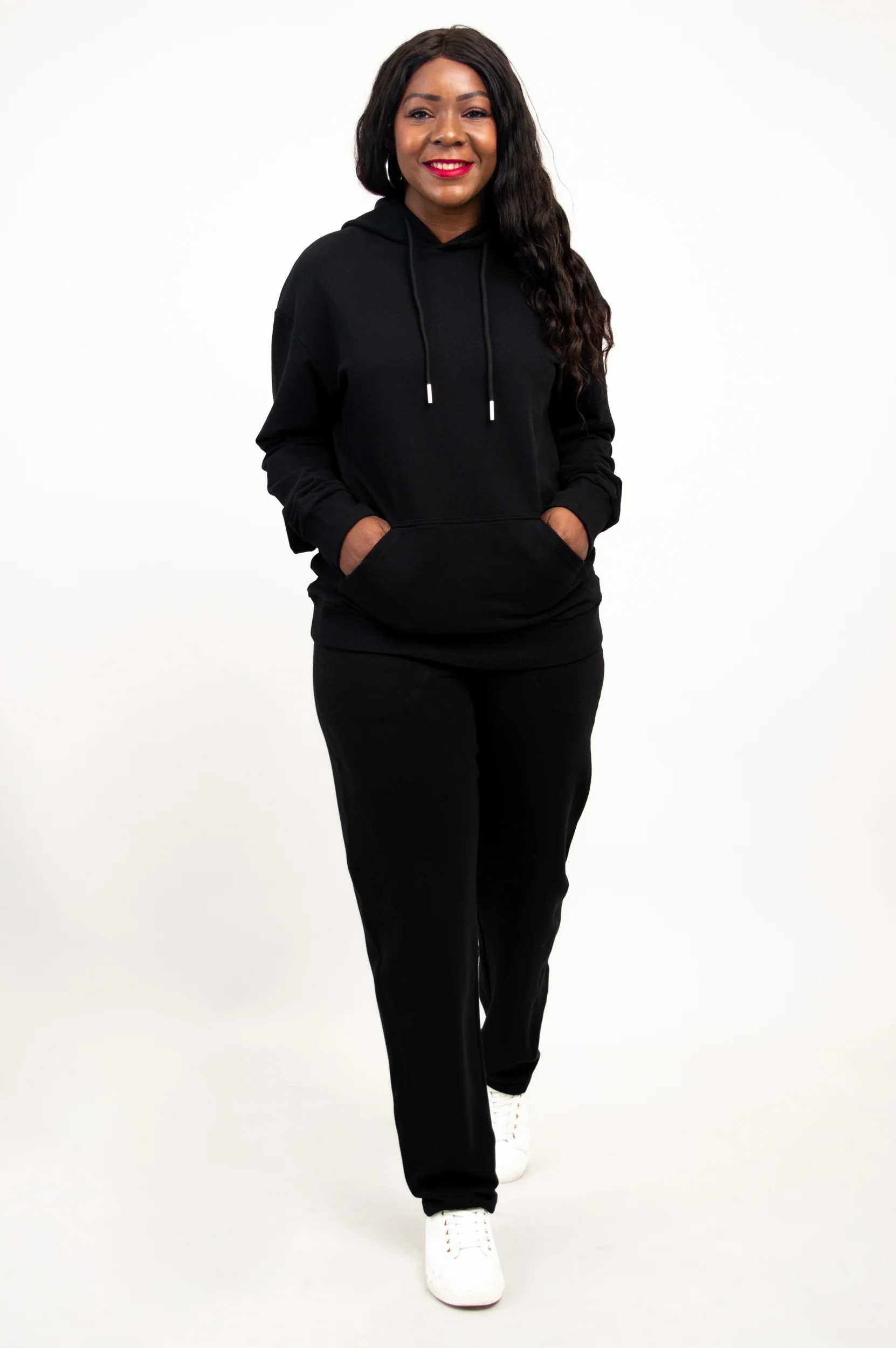 JoeJoe Hoodie, Black, Cotton - Image 12