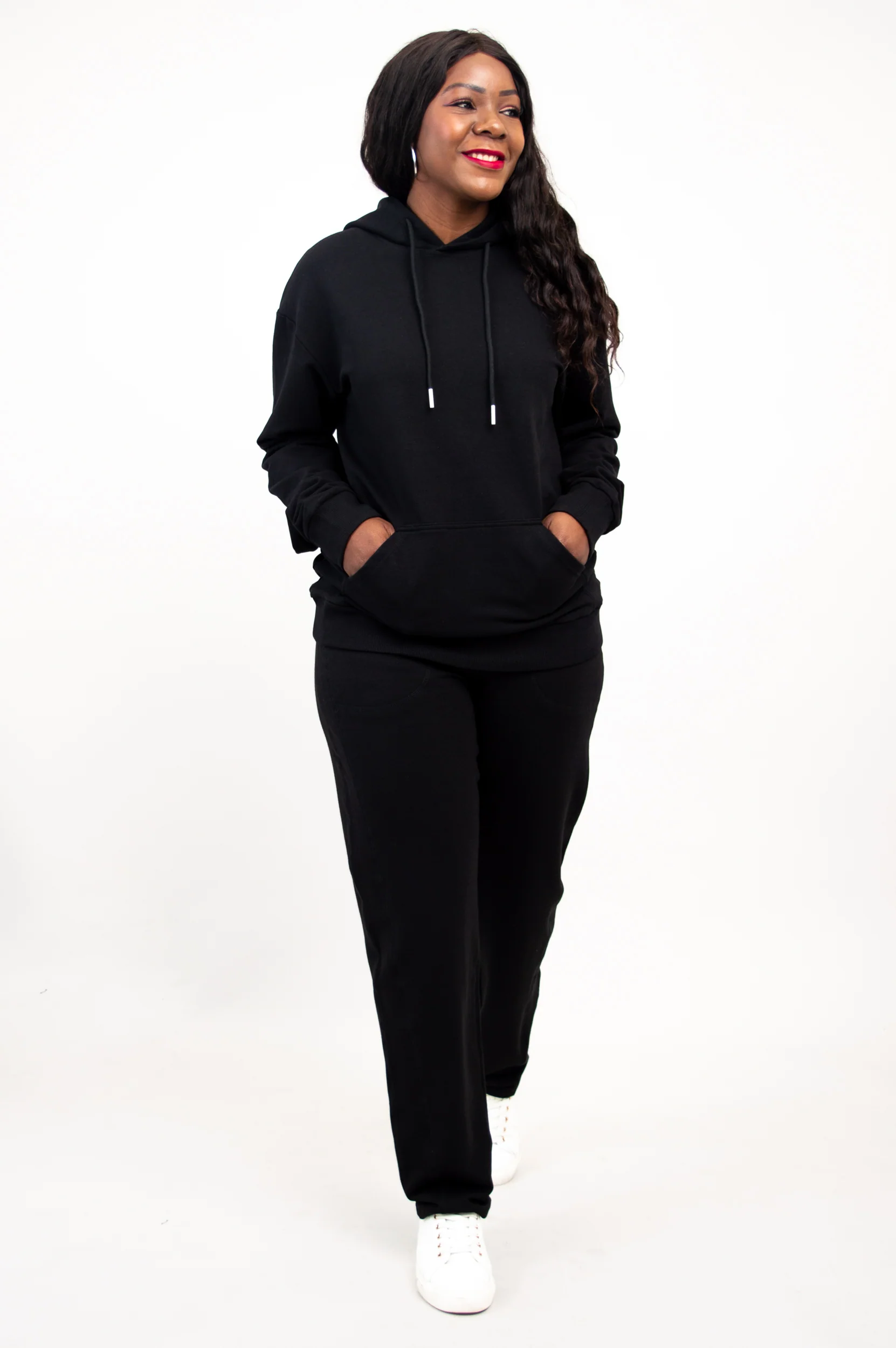JoeJoe Hoodie, Black, Cotton - Image 15