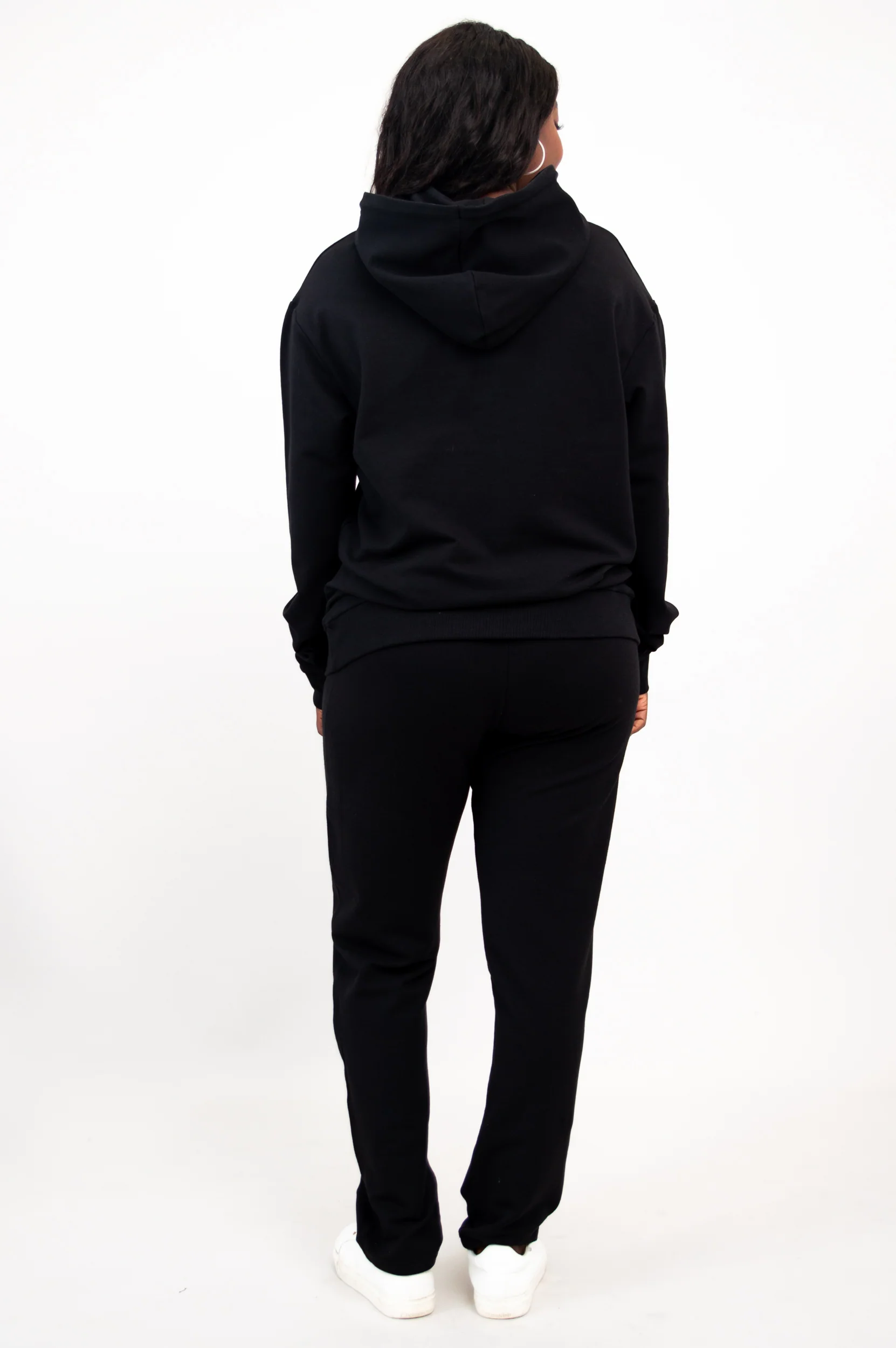 JoeJoe Hoodie, Black, Cotton - Image 20
