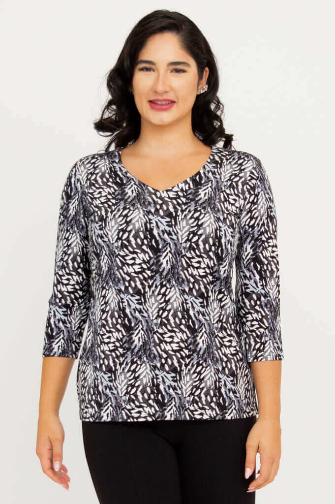 Mia Top, Film Noir, Bamboo - Final Sale
