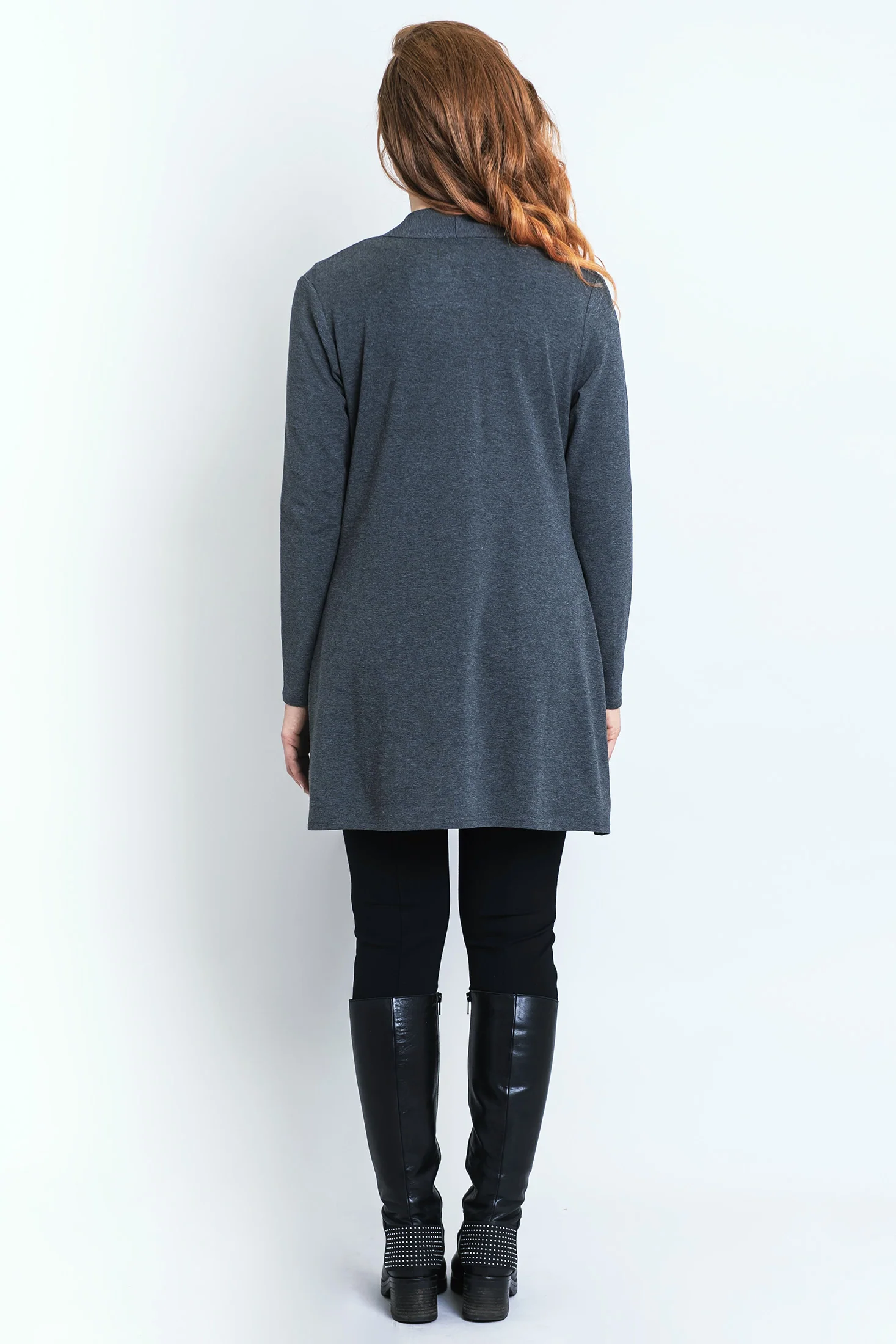 Pauline Jacket, Graphite, Bamboo - Final Sale - Image 7
