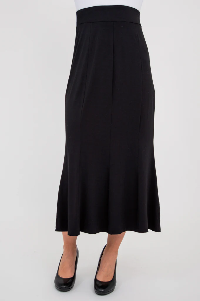 Richmond Skirt, Black, Bamboo - Final Sale - Image 4