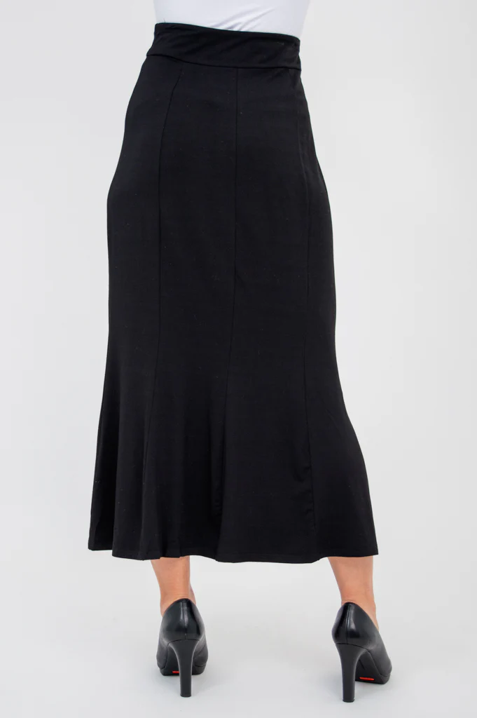 Richmond Skirt, Black, Bamboo - Final Sale - Image 5