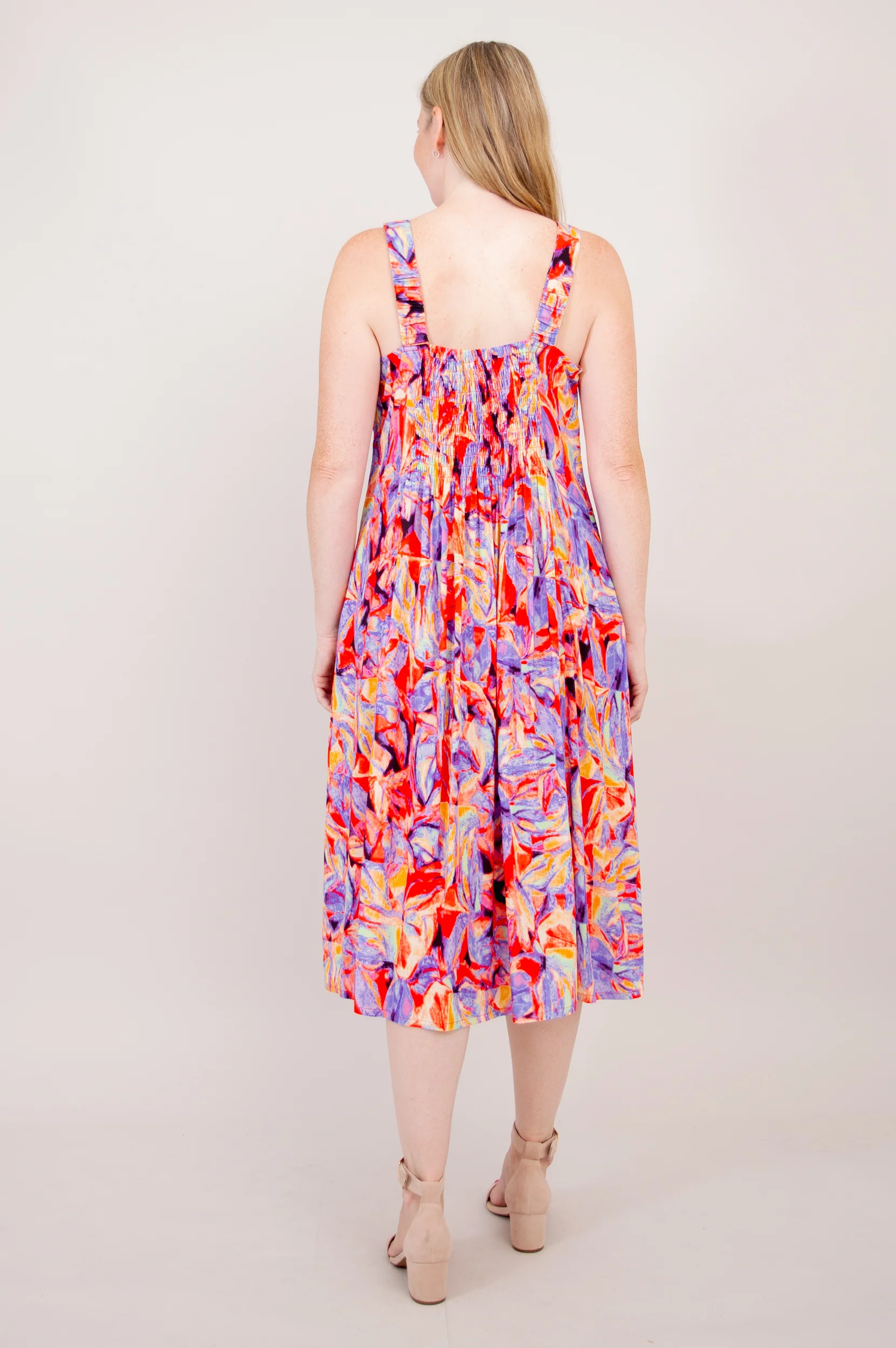 Shauna Dress, Carro, Woven Bamboo - Final Sale - Image 6