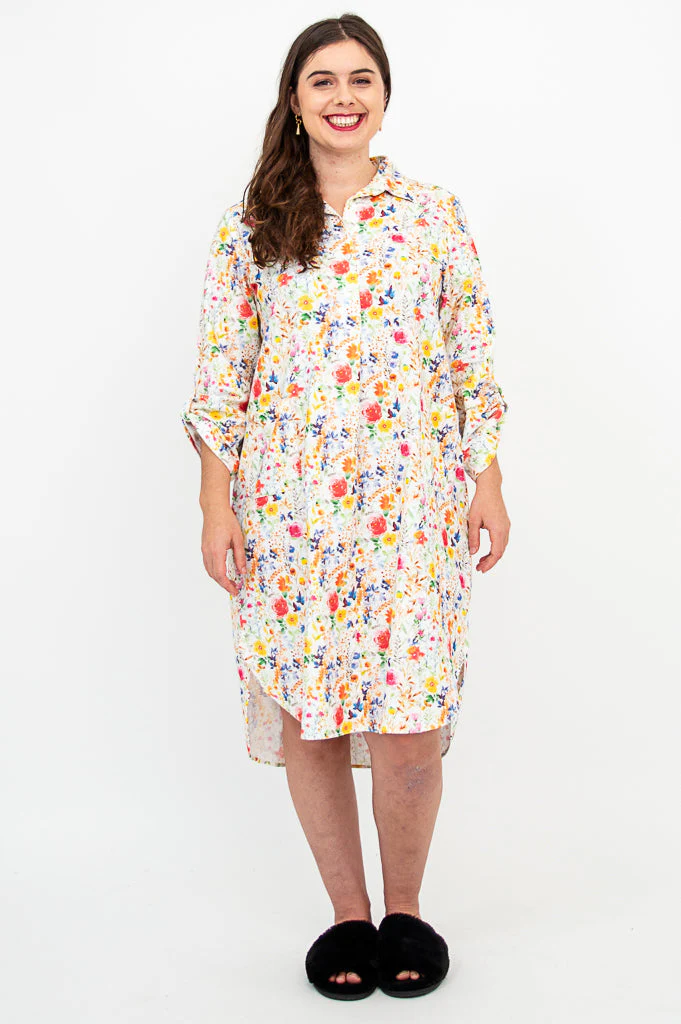 Sleep Shirt, Cheerful Morning, Cotton - Image 2