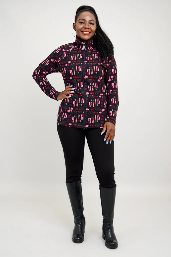 Sona Jacket, Ruby Wall, Bamboo - Final Sale - Image 5