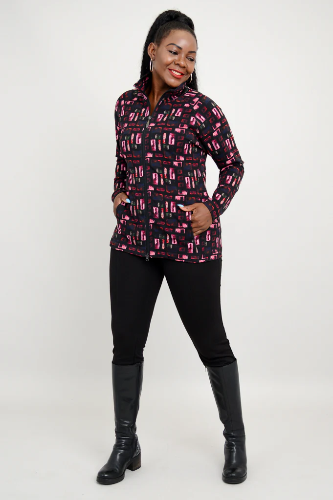 Sona Jacket, Ruby Wall, Bamboo - Final Sale - Image 6