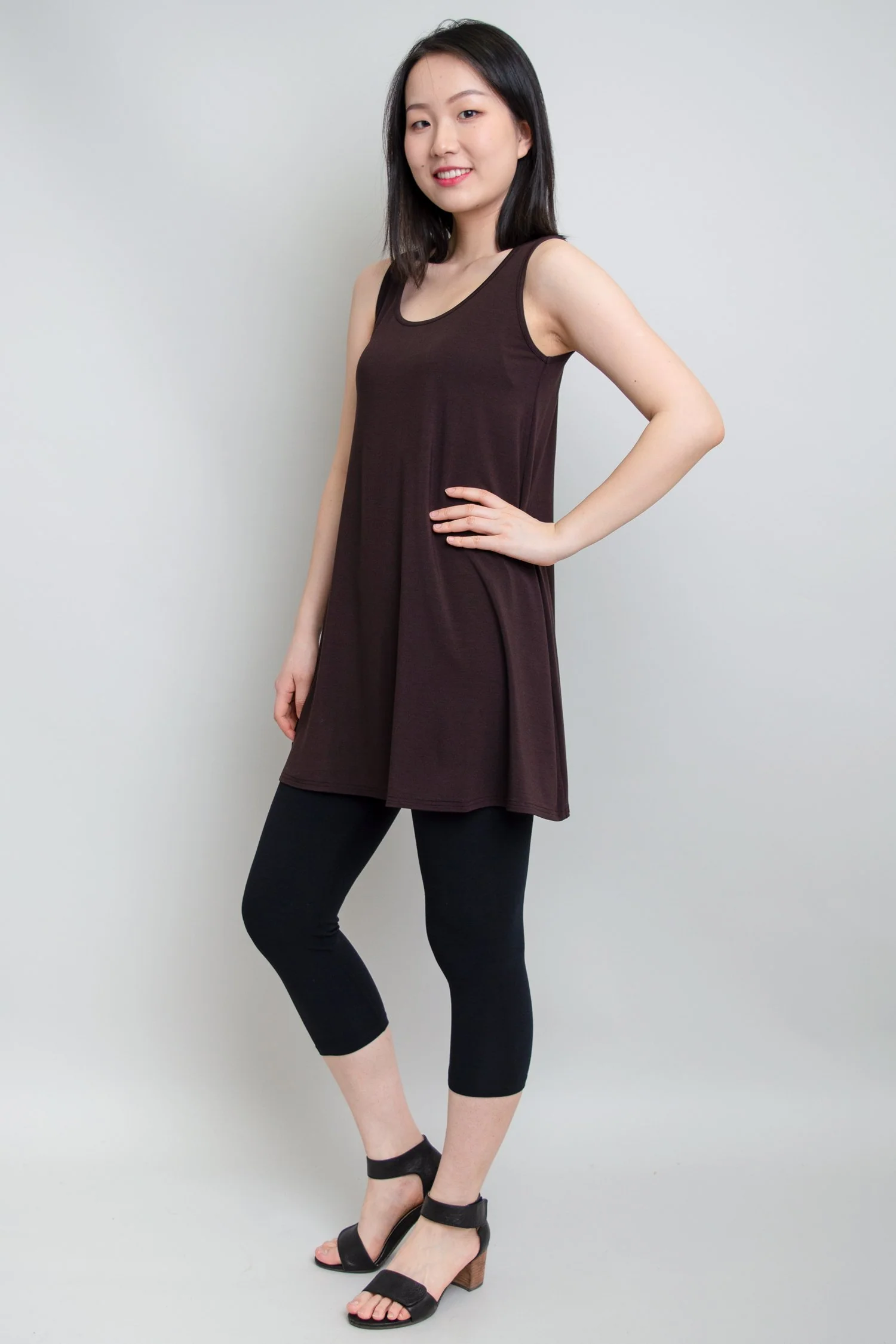 Spirit Dress, Coffee, Bamboo - Final Sale - Image 4