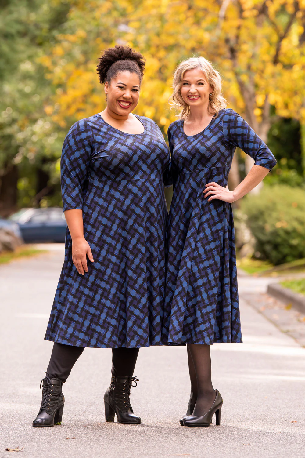 Stella Dress, Scottish Isles, Bamboo - Final Sale - Image 4